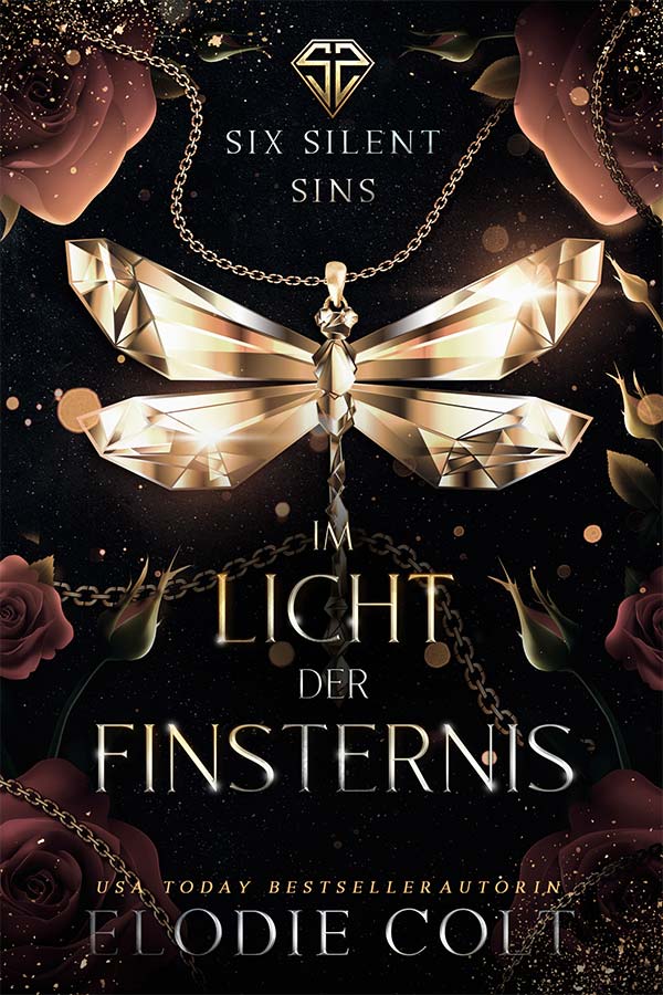Im Licht der Finsternis, Book 1 of the Six Silent Sins contemporary billionaire romance series by Elodie Colt.
